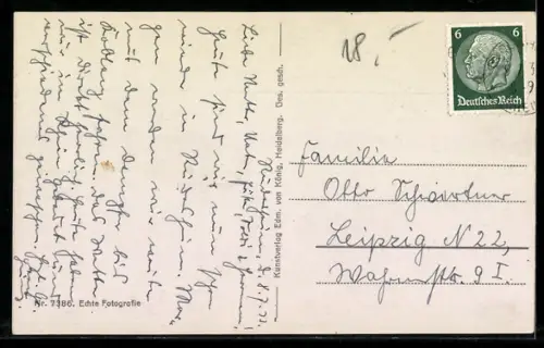 AK Rüdesheim a. Rh., Ort und Rhein mit Dampfer