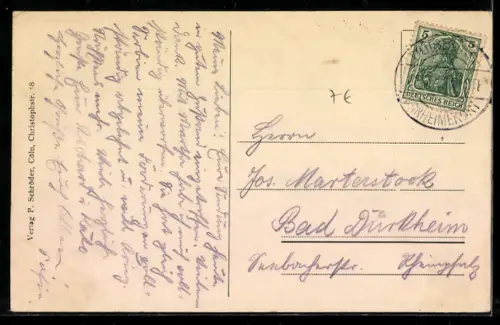 AK Duisburg-Ruhrort, Rheinbrücke, Schiffe