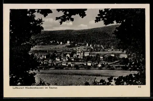 AK Niedernhausen im Taunus, Ortsansicht aus der Vogelschau