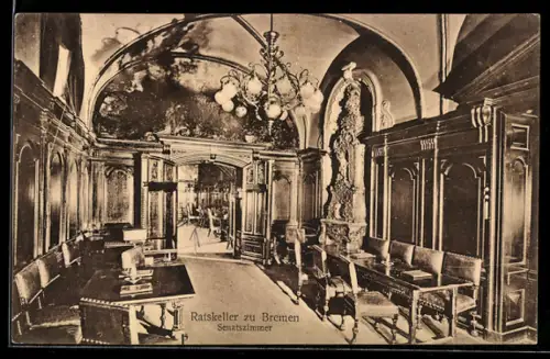 AK Bremen, Ratskeller, Senatszimmer