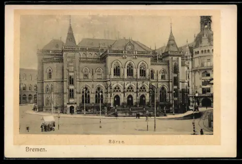 AK Bremen, Börse aus der Vogelschau