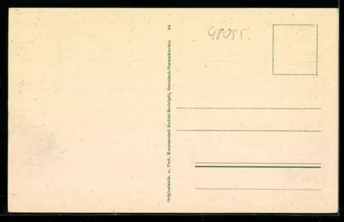 AK Garmisch, Marktplatz