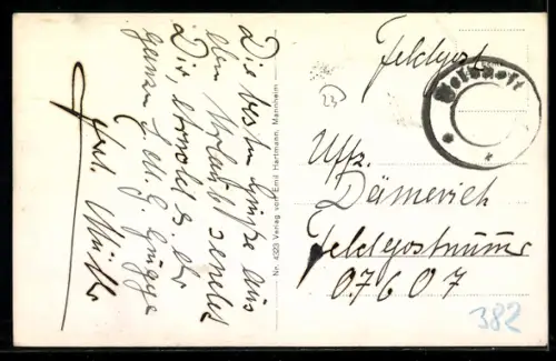 AK Düsseldorf, Rheinfront der Altstadt