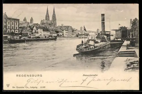 AK Regensburg, Donaudampfer