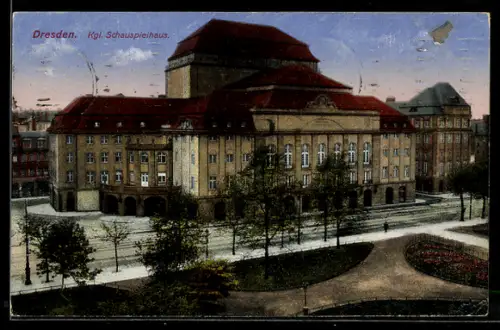 AK Dresden, Kgl. Schauspielhaus