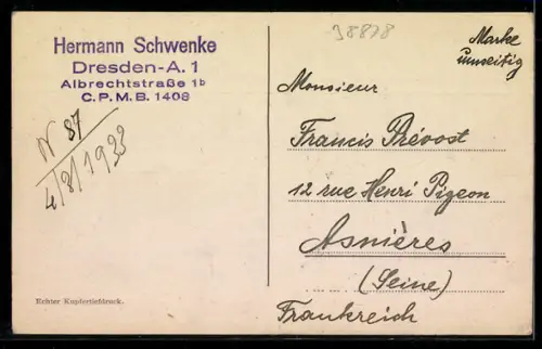 AK Dresden, Der Zwinger