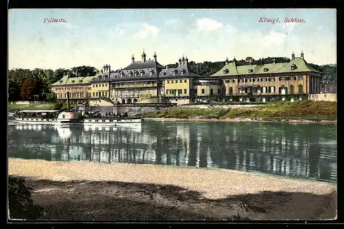 AK Dresden-Pillnitz, Königl. Schloss