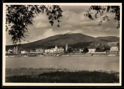 AK Königswinter, Stadtansicht und Petersberg