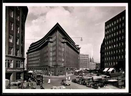 AK Hamburg-Kontorhausviertel, Chilehaus und Sprinkenhof