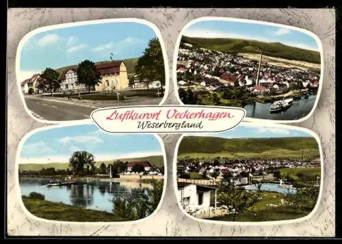 AK Veckerhagen /Weserbergland, Ortsansichten