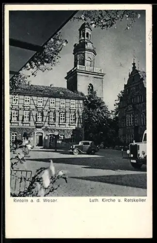 AK Rinteln a. d. Weser, Luth. Kirche, Ratskeller
