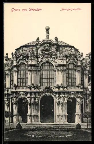 AK Dresden, Zwingerpavillon