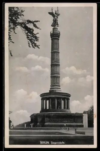 AK Berlin-Tiergarten, Siegessäule