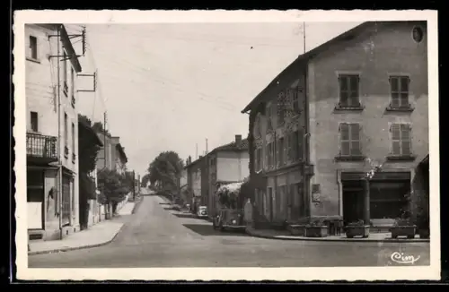 AK Puilly-s-Charlieu /Loire, Route de Charlieu
