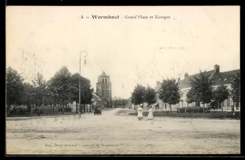 AK Wormhout, Grand Place et Kiosque