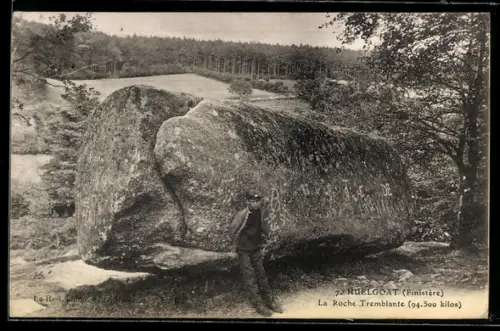 AK Huelgoat /Finistère, La Roche Tremblante