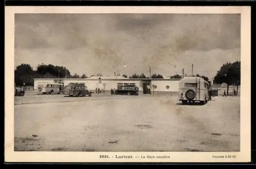AK Lorient, La Gare routière