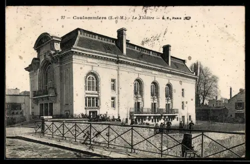AK Coulommiers /S.-et-M., Le Théâtre