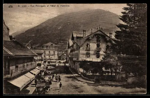 AK Luz, Rue Principale et Hotel de l`Univers