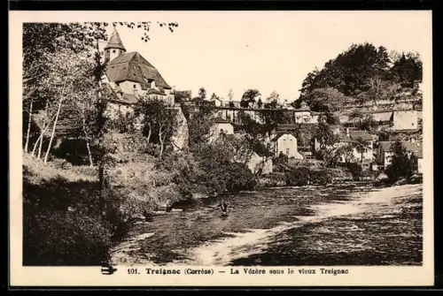 AK Treignac /Corrèze, La vézère