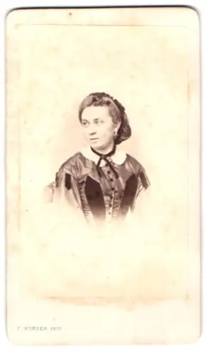 Fotografie Friedr. Wunder, Hannover, Neuerweg 3, Porträt einer Dame