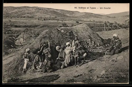 AK Un Gourbi, Scènes et Types