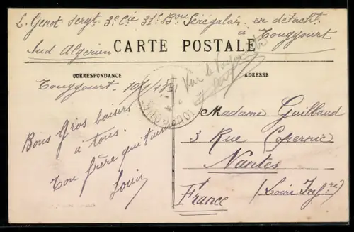 AK Un Gourbi, Scènes et Types