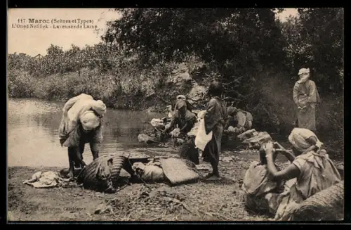 AK Maroc, L`Oued Nefifick, Laveuses de Laine