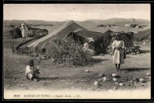AK Gourbi Arabe, Scènes et Types