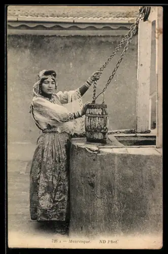 AK Mauresque, arabische Volkstypen