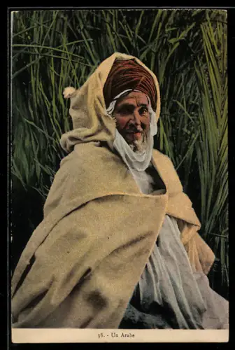 AK Une Arabe, arabische Volkstypen