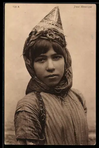 AK Jeune Mauresque, arabische Volkstypen