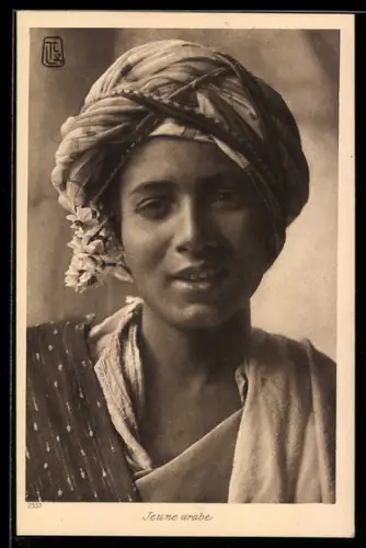 AK Jeune arabe, arabische Volkstypen