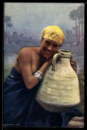 AK Egyptian Girl