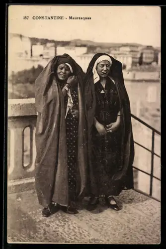 AK Constantine, Mauresques, arabische Volkstypen