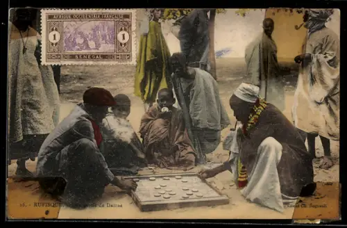AK Rufisque, Joueurs de Dames, Afrikaner spielen Dame