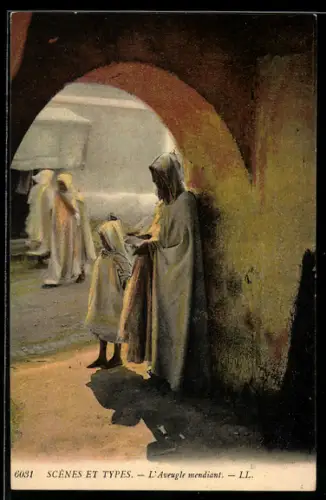 AK L`Aveugle mendiant