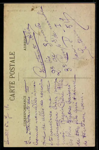 AK Tête de Mauresque