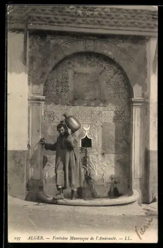 AK Alger, Fontaine Mauresque de l`Amirauté