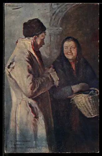 AK Polin und Pole bei einer Plauderei