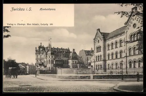 AK Zwickau, Humboldtplatz