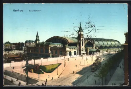 AK Hamburg-St.Georg, Hauptbahnhof