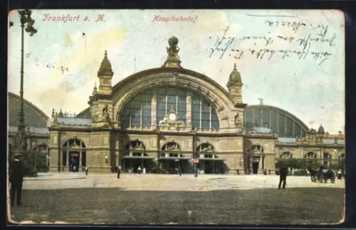 AK Frankfurt a. M., Hauptbahnhof