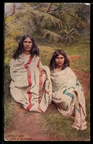 AK Indien, A Pair of Toda Beauties