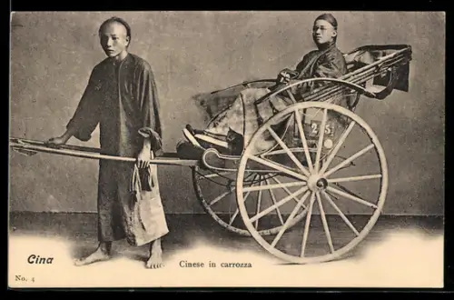AK China, Chinese in carrozza