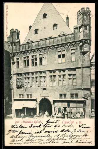 AK Alt-Frankfurt, Steinernes Haus