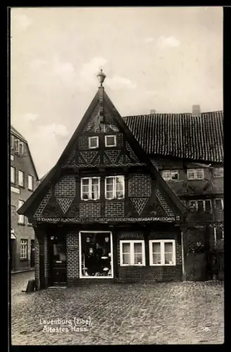 AK Lauenburg /Elbe, Ältestes Haus