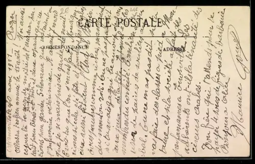 AK Un Café Maure, Scènes et Types