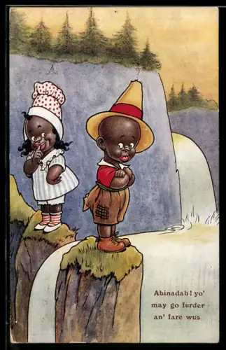 AK Abinadab! yo` may go furder an` fare wus, Kleines Paar