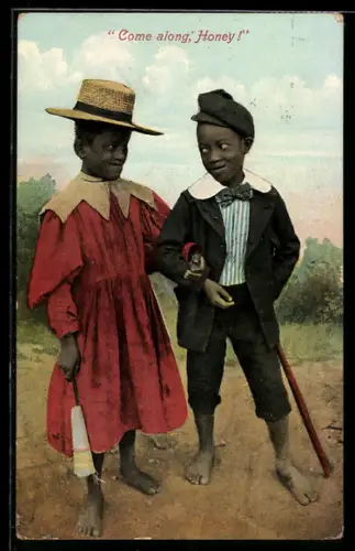 AK Come along, Honey!, Kleines Paar